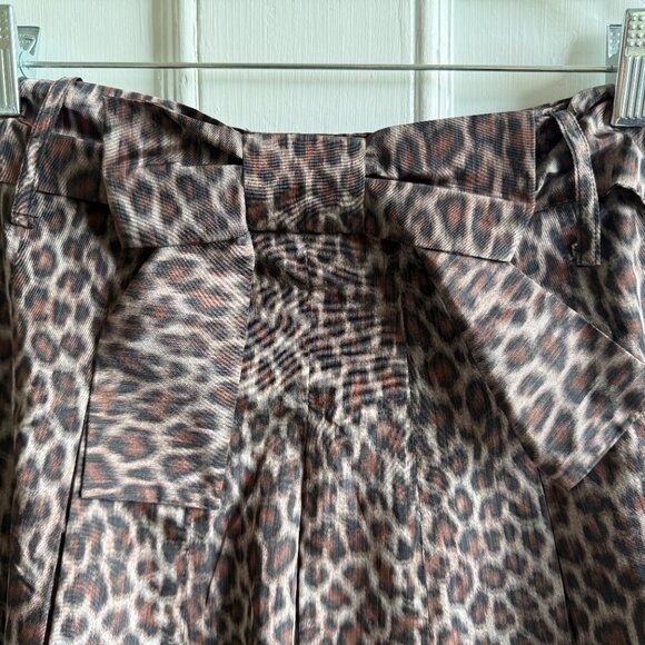 Vintage Charles Gray London Pleated Skirt - Animal Print - UK Designer - Picture 4 of 4